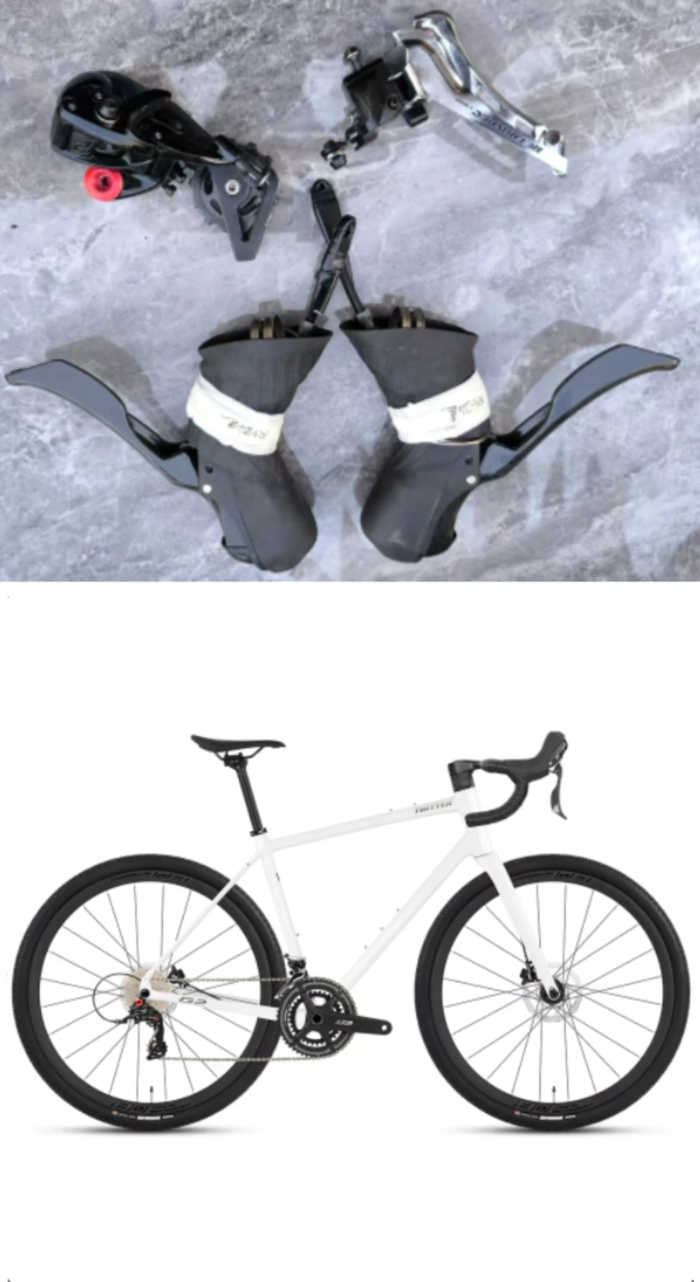 

TWITTER Gravel G2 RS-12/24Speed Off-road Aluminum Alloy Mountain Bike Hydraulic Disc Brake Gravel Bike700*40c bicicleta bicycles