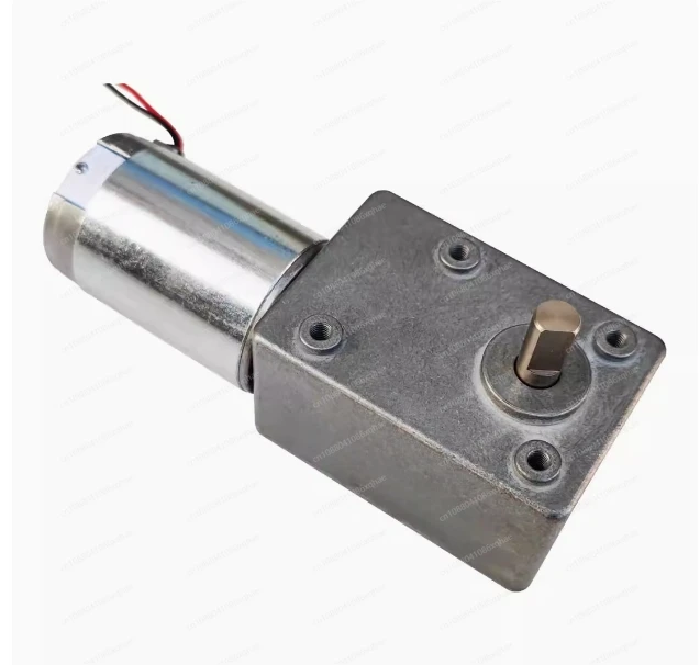 GW600 DC worm gear motor, 24V 12V 5-480RPM, high torque