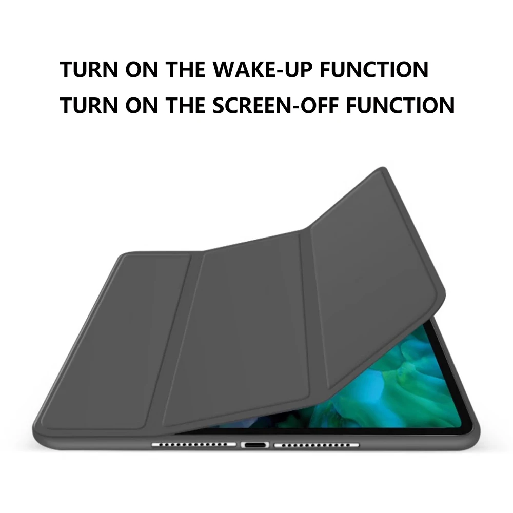 Case For iPad 11 2025 a16 11inch TPU Tri-Fold Magnetic Stand Tablet Cover Funda For iPad 11th Generation Case A3355 A3356 A3354 image 3