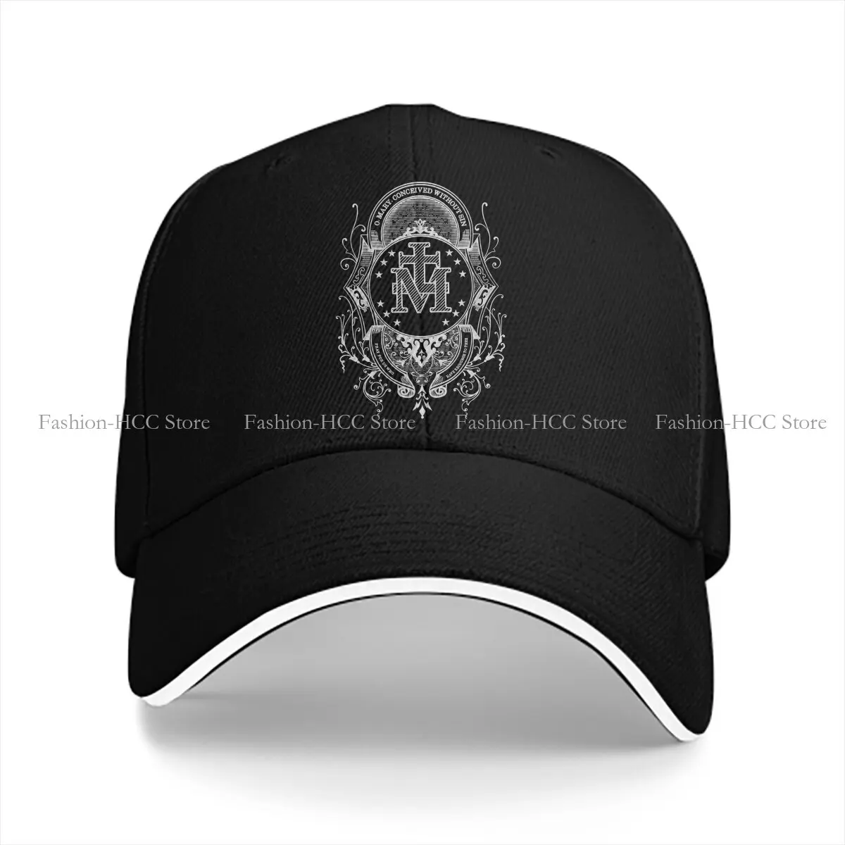 Miraculous Medal-gorras de béisbol de Color sólido para hombre y mujer, gorra con visera de la Virgen María, sombreros para sombra de sol