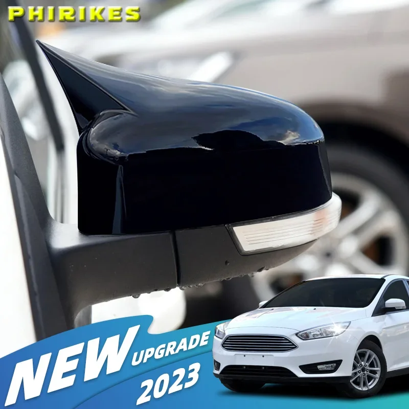 Passend für FORD FOCUS 2011 2012 2013 2014 Rückspiegelkappe Flügelseitenspiegelabdeckung Auto-Zubehör
