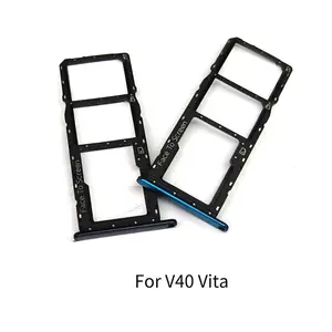 Bilashmart ZTE Blade V40 Vita SIM Card Tray Slot Holder Adapter Socket Repair Parts