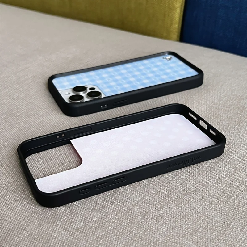 Wildflower 3D Gracie Abrams Telefoonhoesje voor iPhone 16 15 14 13 12 Pro Max Plus 16 pro Polka Dot Gingham Hearts WF Leuke Cover Funda