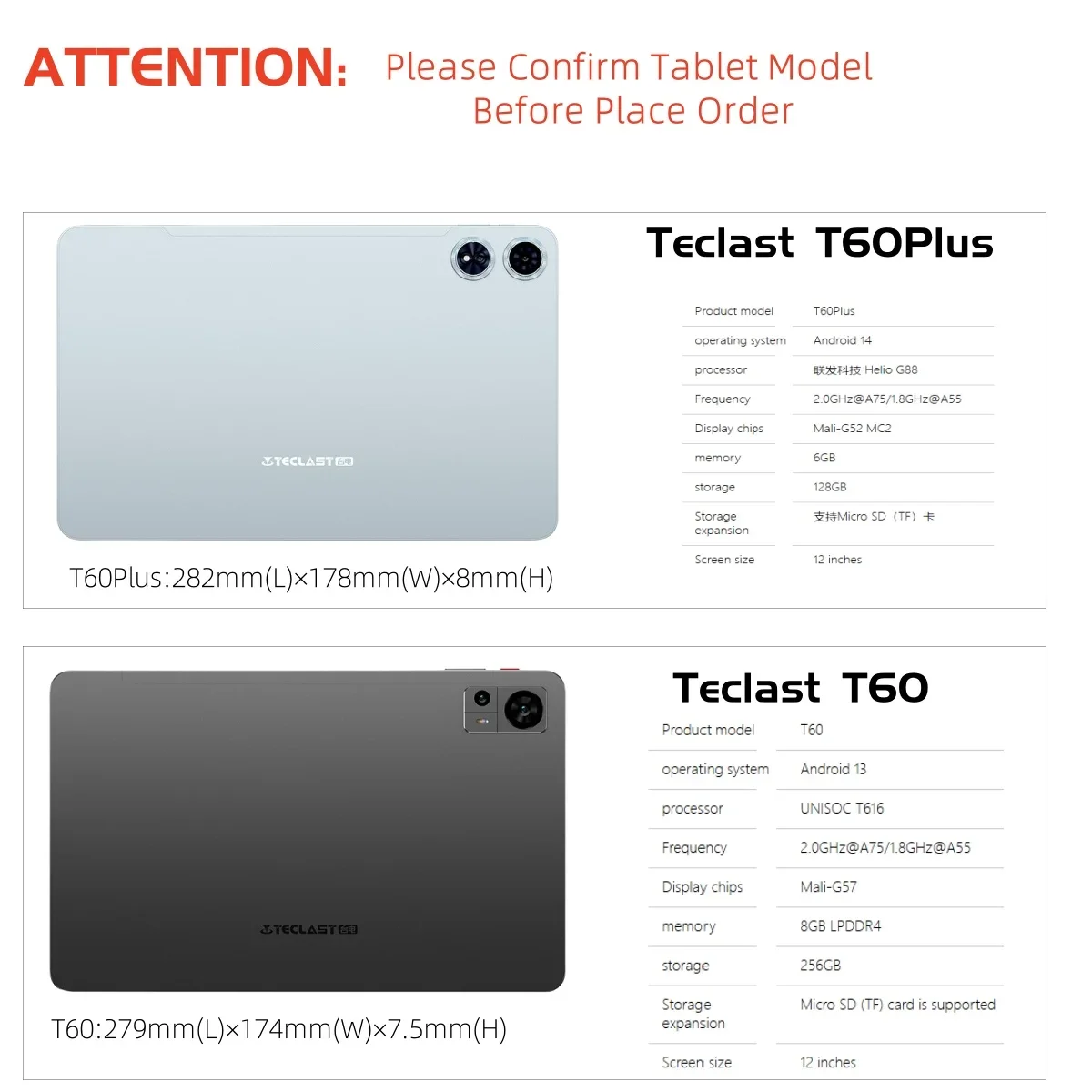 2 Piece Glass Flims for Teclast T60Plus 2024 Tablet Screen Protector HD Scratch Proof Protective Film for Teclast T60 12 Inch