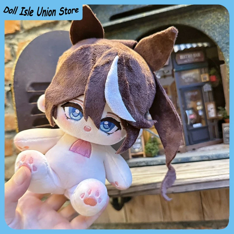 Anime Umamusume: Pretty Derby Tokai Teio Attribute Cotton Doll Body Plushie Present 20cm Dress Up Plush Stuffed Figurine Toys