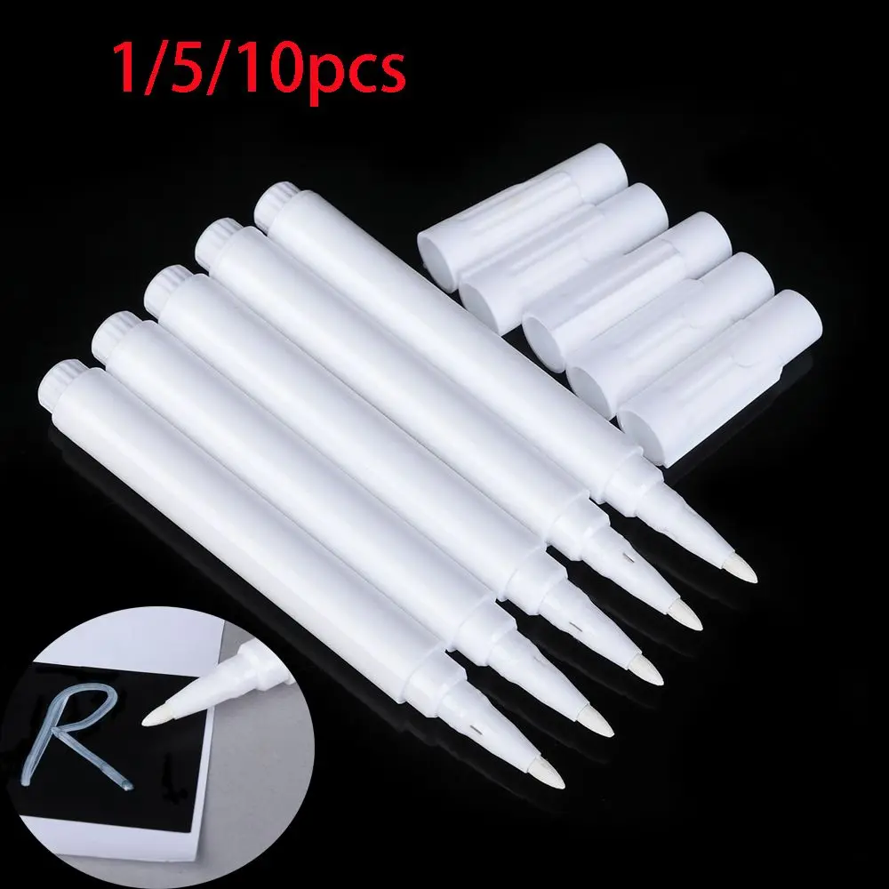 

1/5/10pcs Drawing Glass Metal Plastics Windows Chalkboard White Liquid Chalk Marker Pen