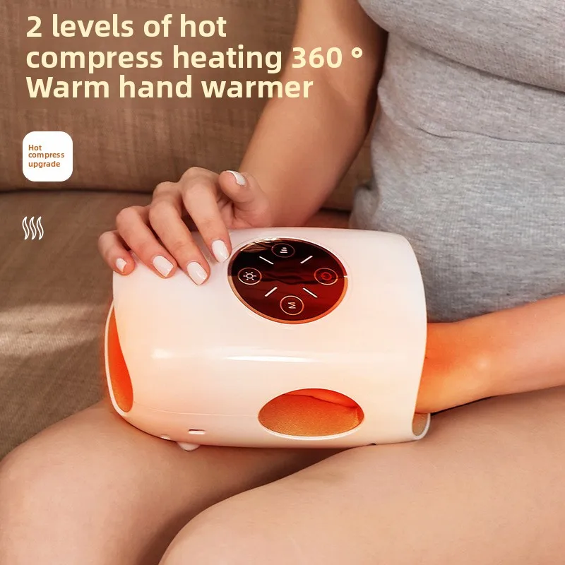 

Hand Massager Finger Joint Numbness Palm Airbag Electric Air Pressure Hot Compress Hand Massager