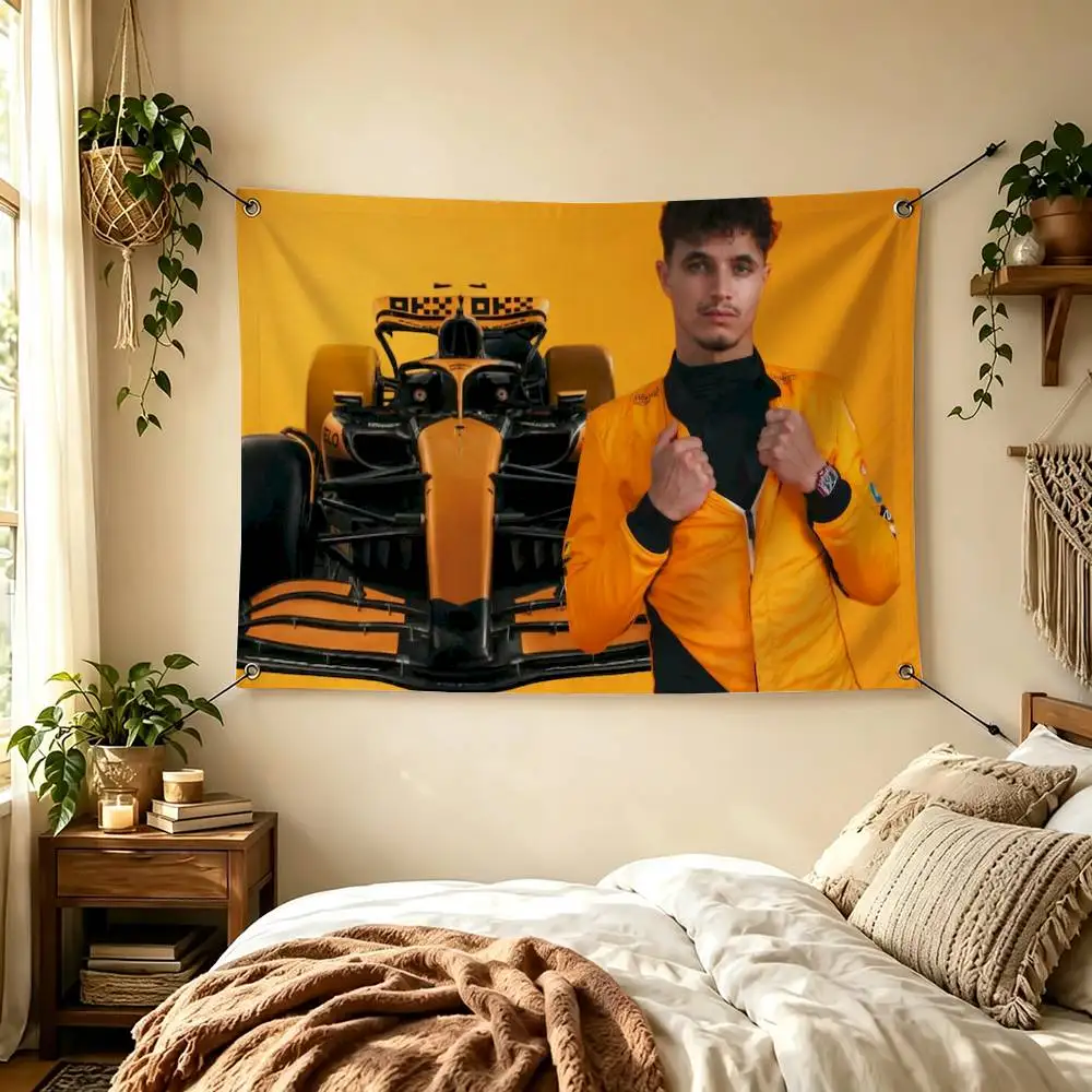 Ace driver Lando Norris  Flags for Bedrooms Home Decor Items Outdoor Decors Garage Decoration Flaga