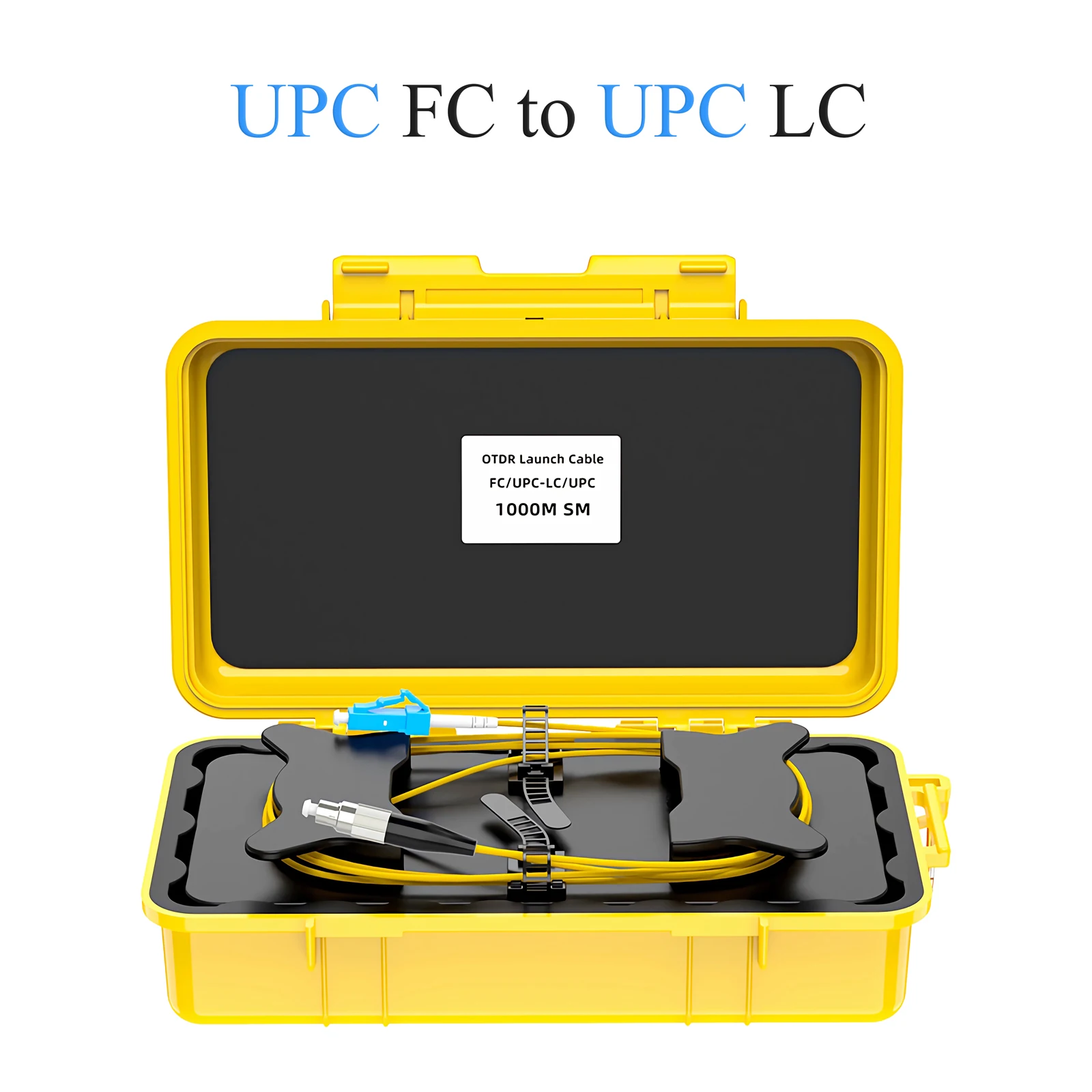 OTDR Launch Cable Test Tool Glasvezelkabel Testbox OTDR Dode Zone Blind Zone Eliminator Single Mode APC/UPC 1310/1550nm