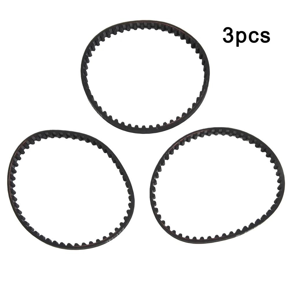 3Pcs Short Belts For Shark HZ2002 Vacuum Cleaner Front Soft Brush Robot Vacuum Cleaner Drive Replacement Belts