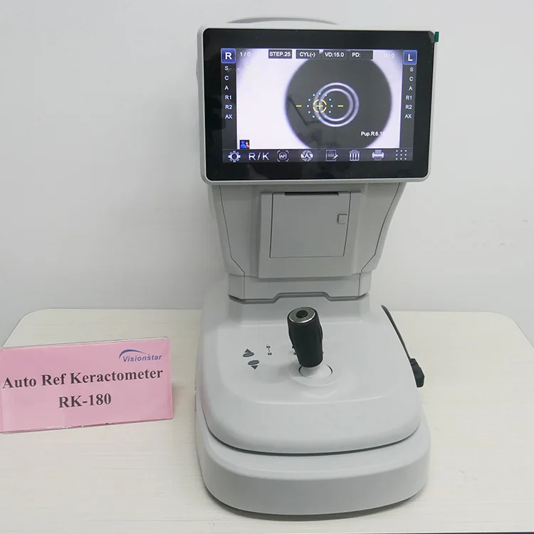 

RM-180 RK-180 Китай Дешевая цена Проверка глаз Оптический прибор Автоматический рефрактометр Кератометр