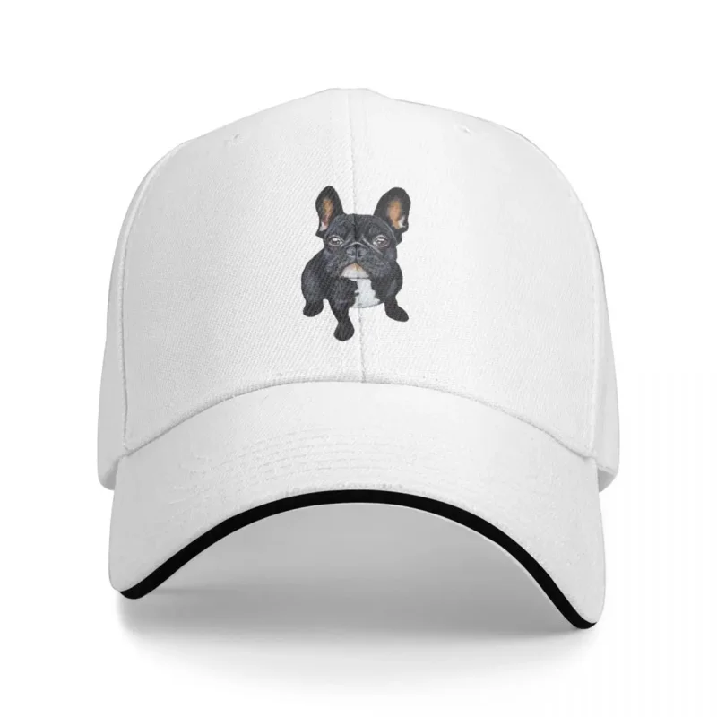 Y2K Cute French Bulldog Frenchie Dog Men Baseball Caps Peaked Cap Sun Shade Outdoor Hat