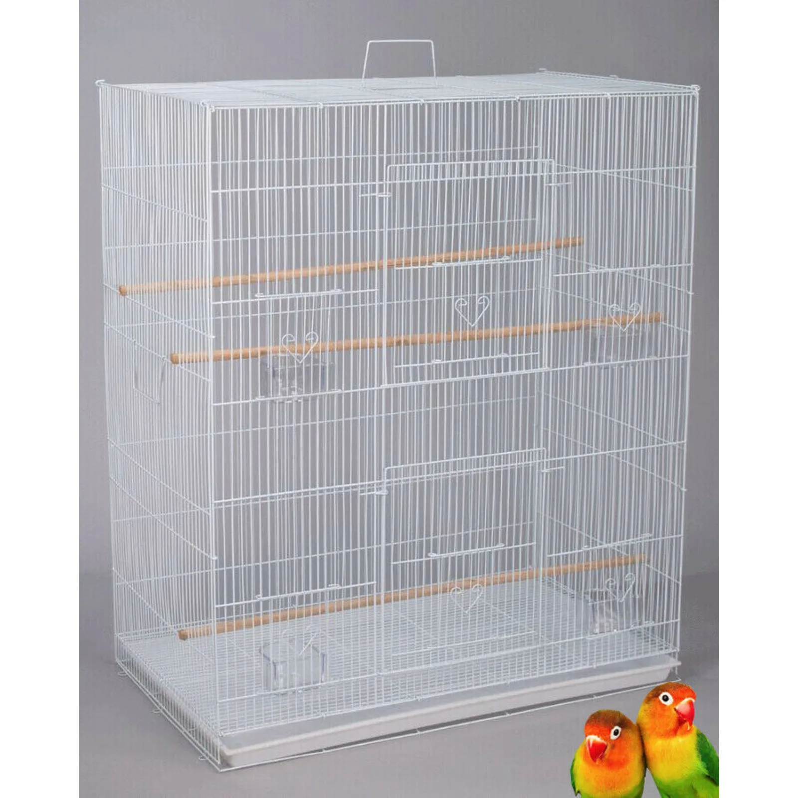 

US 36" X-Large Breeding Flight Bird Cage For Aviaries Canaries Budgies Finches