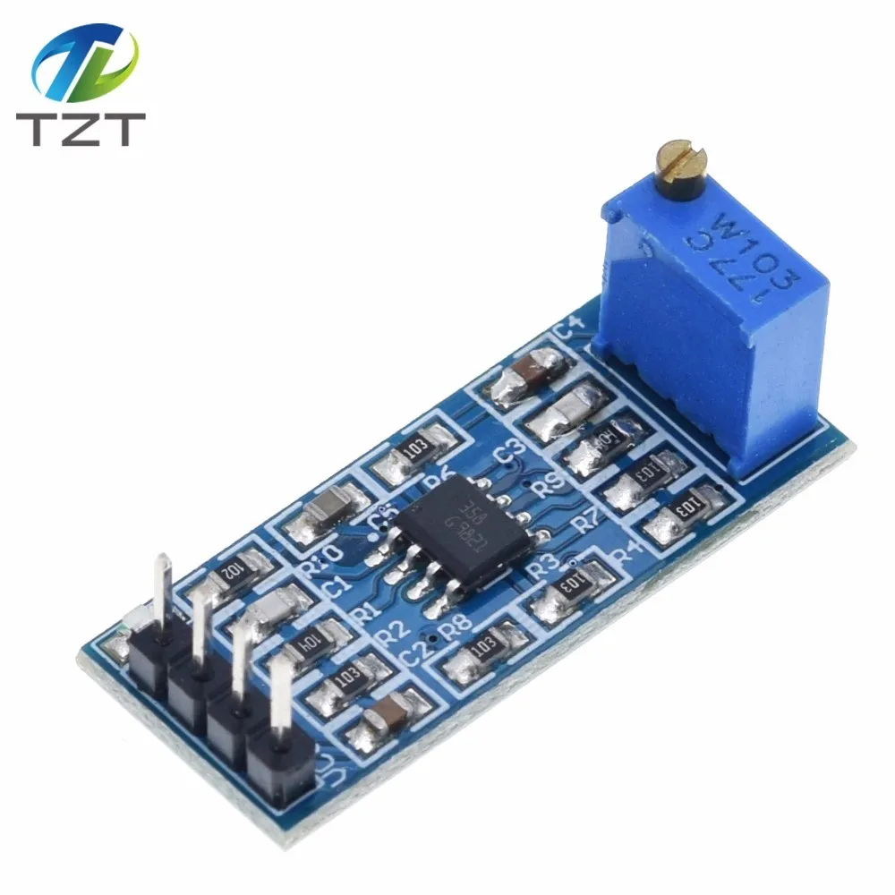 TZT LM358 100 Times Gain Signal Amplification Amplifier Operational Amplifier Module 5V-12V Hot Sale image 6