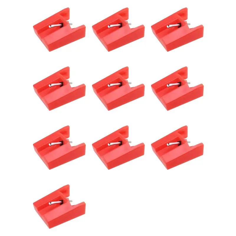 B49C 10X Turntable Stylus Needle For ST09D NP4 ICT04RS ITTUSB ICT04 LP Vinyl Record Player Gramophone Accessories