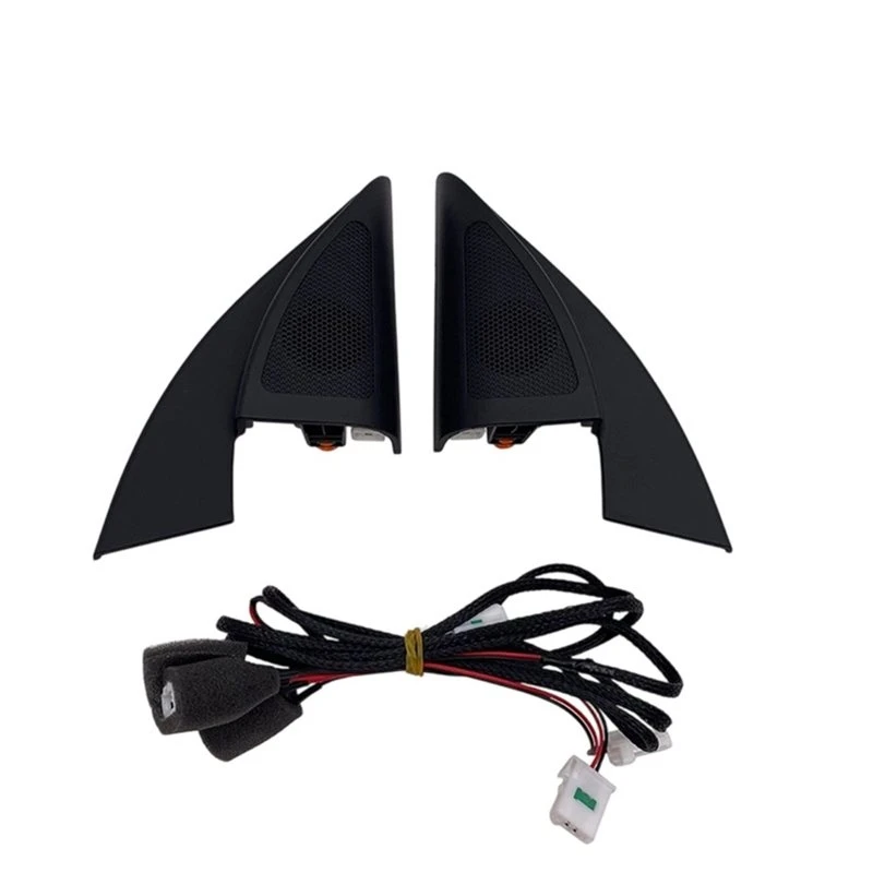 NEW-Triangle Head With Wire Car Tweeter Speaker 87650H0020 87660H0020 For Kia Rio 4 K2 KX Cross X-Line 2017-2020
