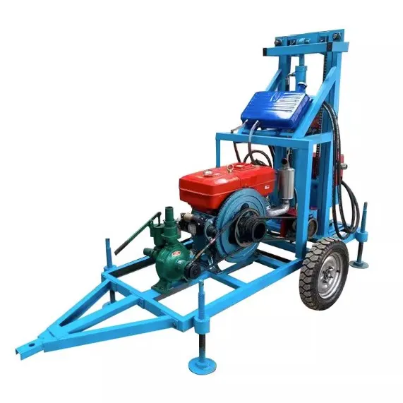 

2025200m Depth Borehole Drilling Rig Water Well Drilling Rig for Sale in Chile