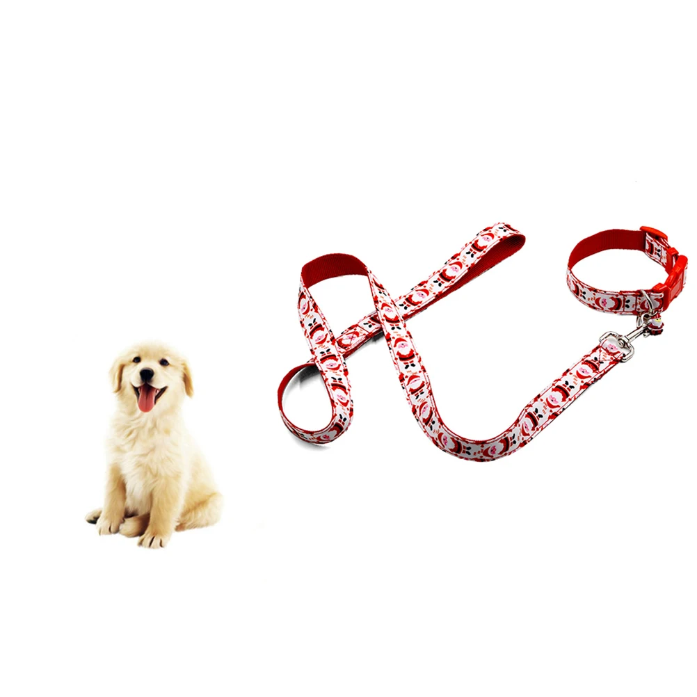 

Dog Collar Traction Rope Leash Pet Obedience Recall Training Lead Long Polyester