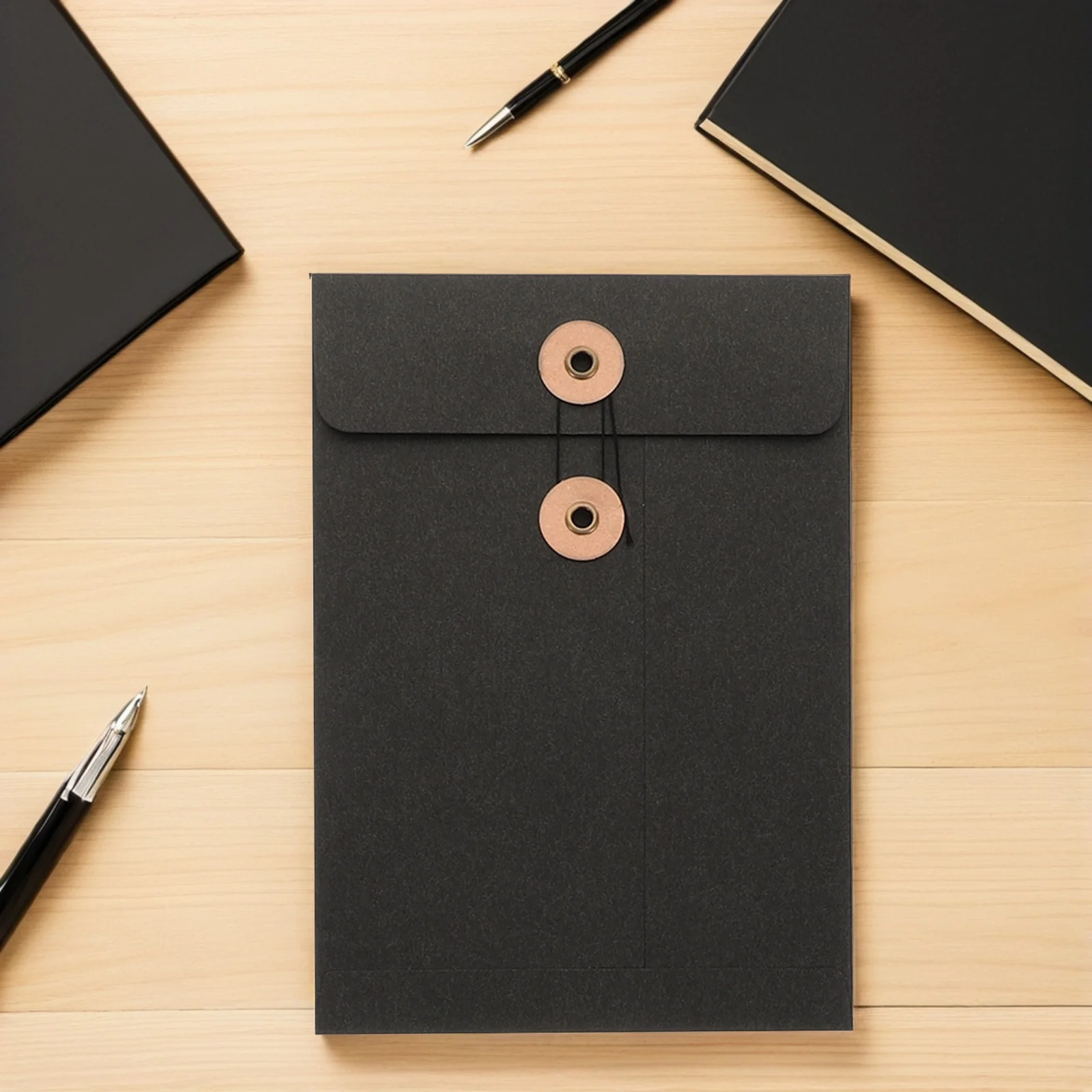 

10Pcs School Document Organiser Kraft Filing Jacket Folder Portable Paper Storage Pouch for Office Study Projects