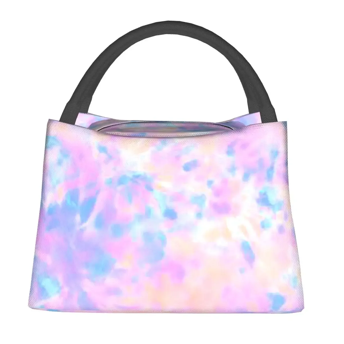 Boho Tie Dye Design Pattern Lunch Bags Insulated Bento Box Lunch Tote Picnic Bags Cooler Thermal Bag for Woman Children School