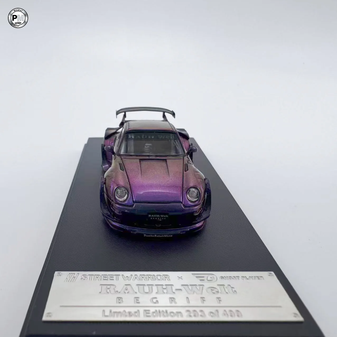 SW 1:64  RWB 993 Car Sport Classic Die Casting Car Gradient Color Alloy Car Model