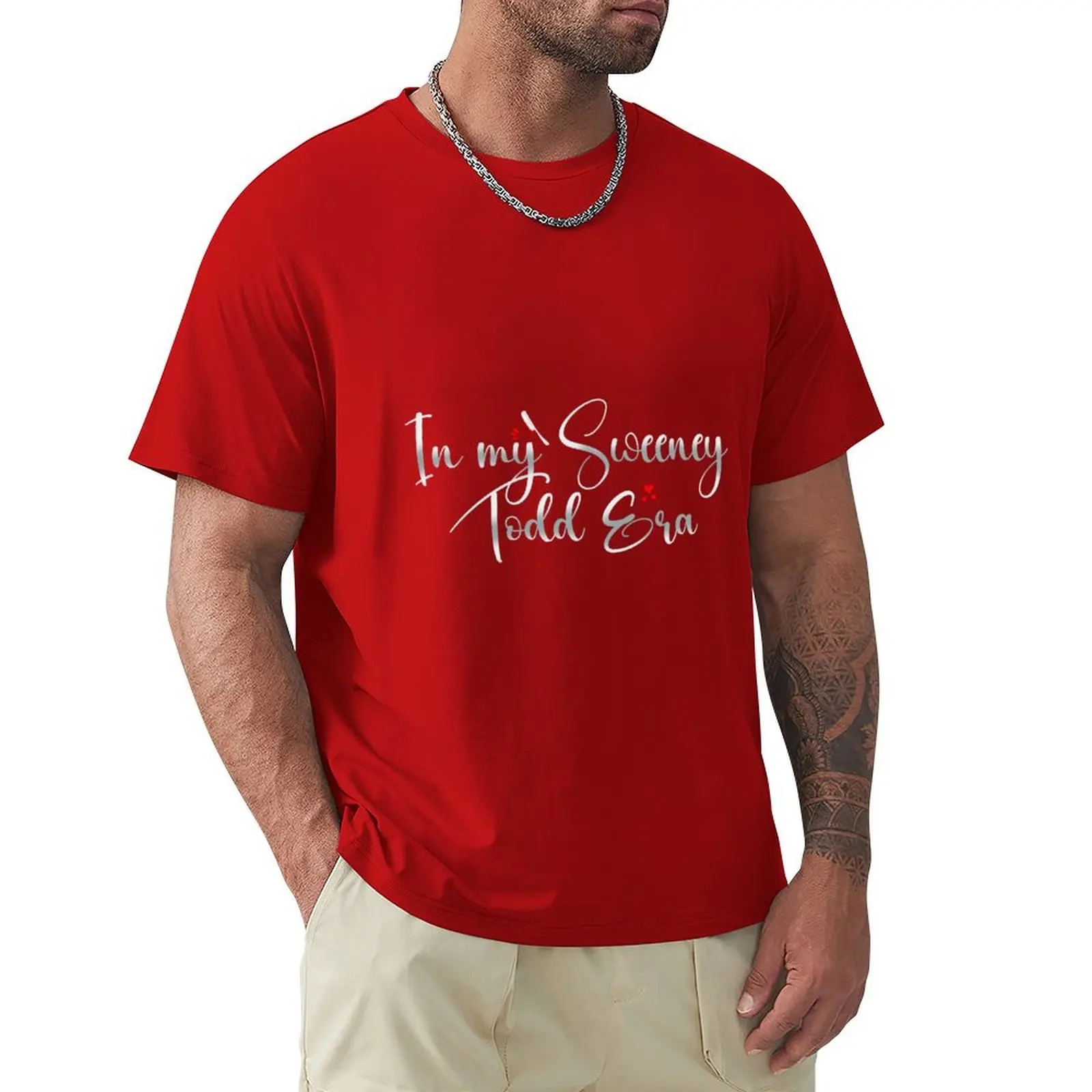 Swift Sweeney T-shirt kawaii clothes graphics plus sizes mens plain t shirts