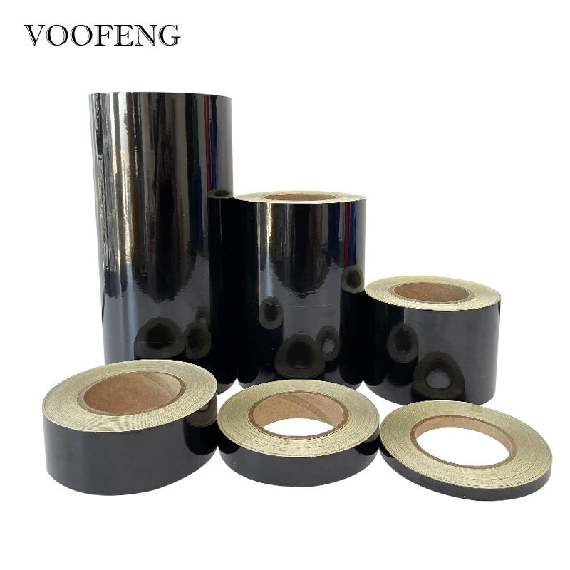 Voofeng Pet Zwarte Reflector Reflecterende Tape Sticker Auto Styling Zelfklevend Waarschuwingstape Motorfiets Film Decoratie