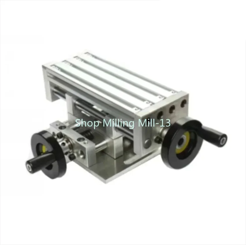 20X8CMMini High-Precision Multi-Function Workbench Bench Drill Milling Machine Cross Sliding Table Dovetail Carriage Micro Vise