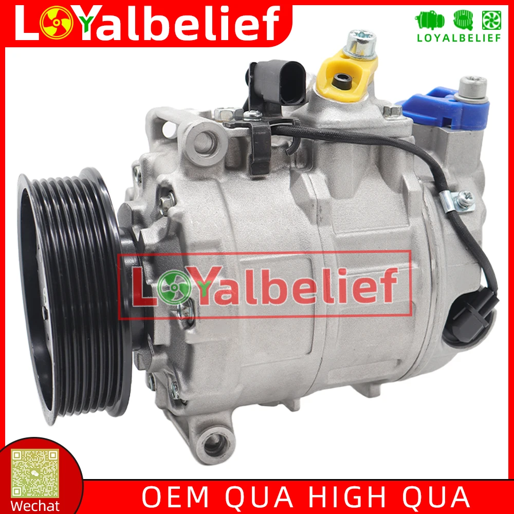 AC Air Conditioning Compressor For VW Volkswagen Touareg Audi Q7 4LB SUV 2002-2018 3B0820803C 7P0820803E 7L6820803S 7L6820803D