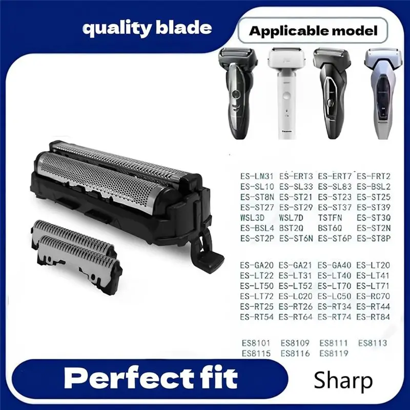 ASWUT-For Panasonic ES Series Compatible Replacement Foil Mesh+ Internal Cutter Head For Razor Accessories