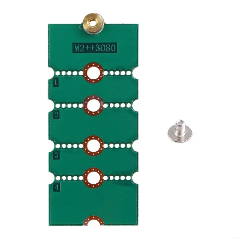 

P0UE NGFF SSD Adapter Expansion Board Raiser Riser Card Support 2230 2242 2260 to 2280 for M.2 SSD