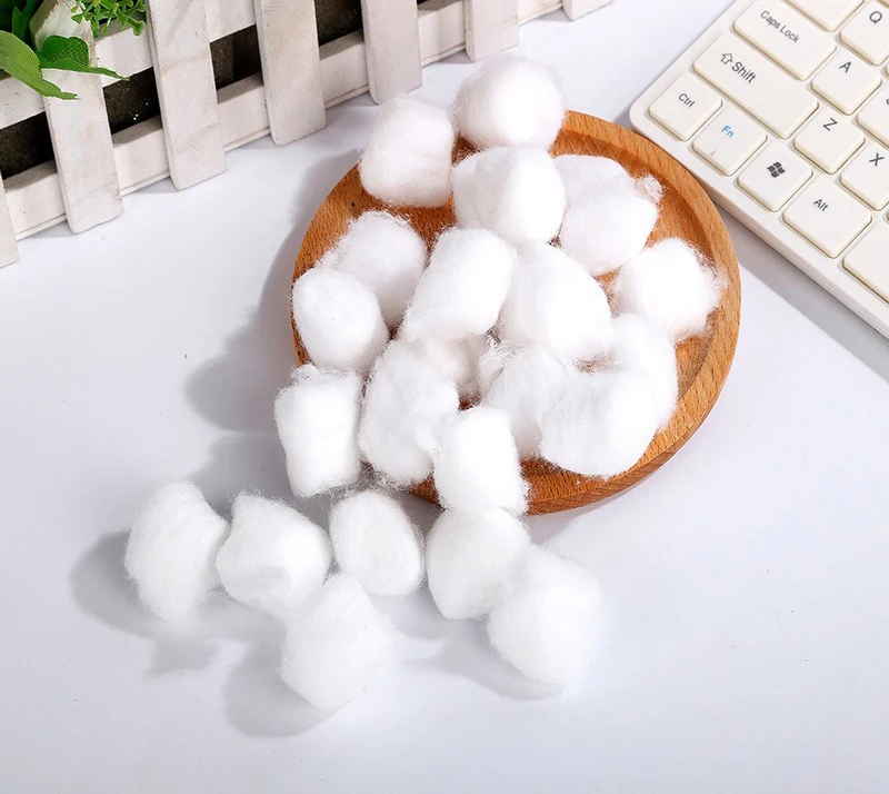 100pcs pet medical cotton ball dog cat pet eye ear clean tools accessory