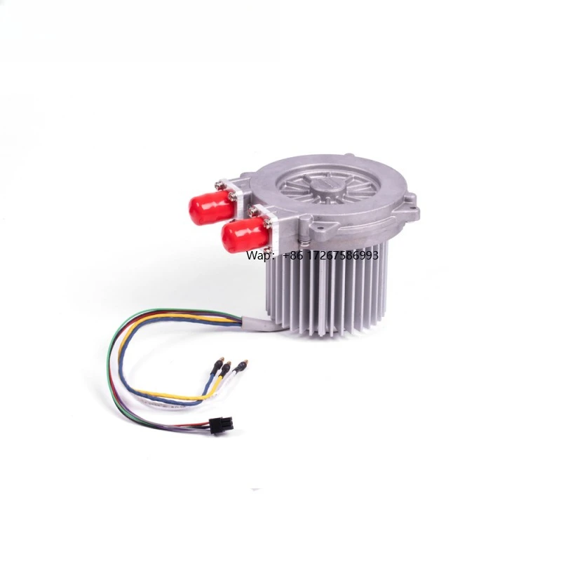 24VDC/48VDC High-Pressure DC Blower 14CFM Air Volume 28kpa Brushless Turbine Blower with 15mm Outlet Diameter with Driver