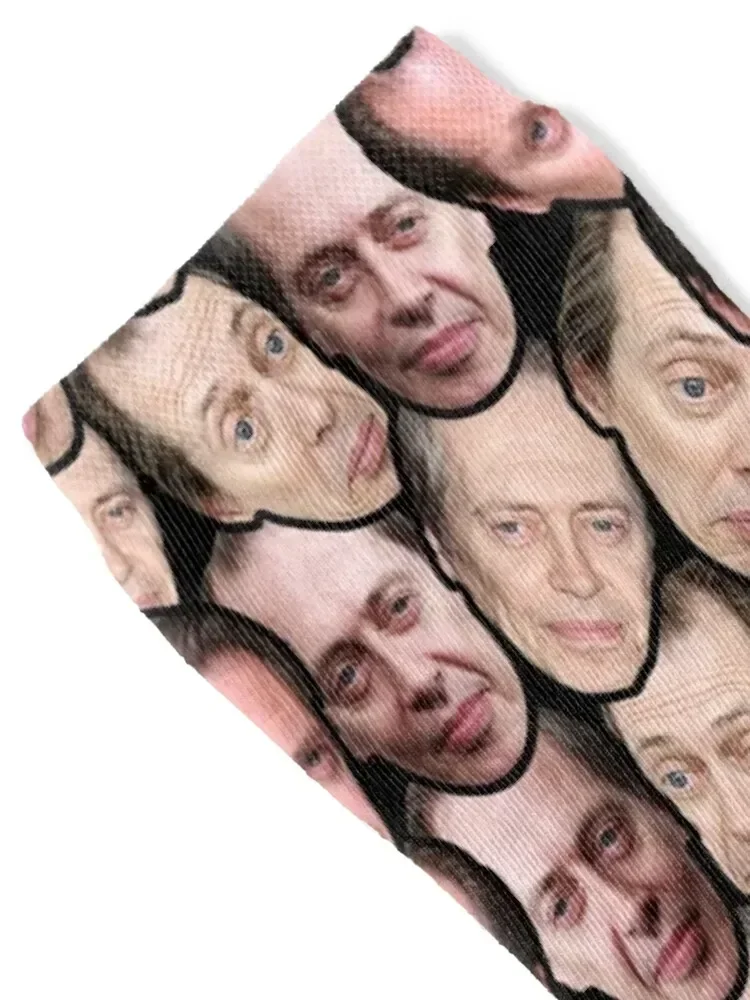 Steve Buscemi Collage galaxy face photo image Socks Hiking boots Wholesale Heating sock Ladies Socks Men's