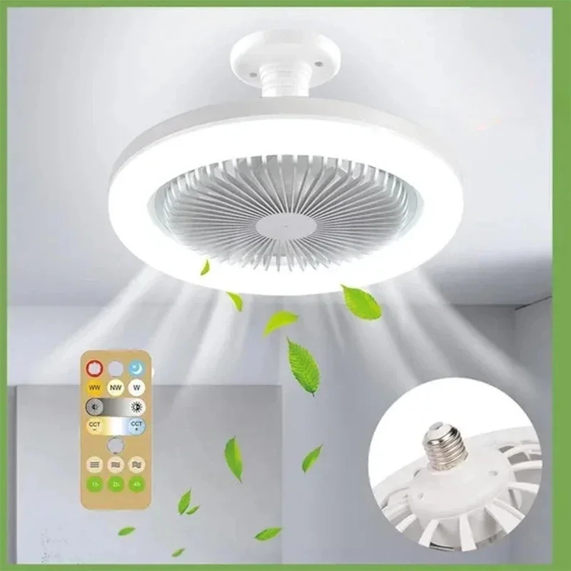 

Modern Quiet Comfortable Ceiling Fan with Light and Remote Control Household Kitchen Bedroom Living Room Ceiling Fan Lights