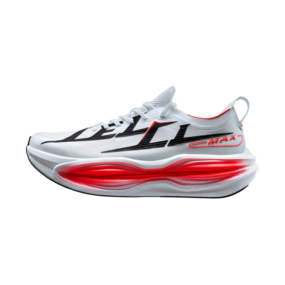 QIAODAN TG2.0 LEILI MAX Męskie Buty do Biegania z Wysokim Wysięgnem Amortyzacji, do Treningów na Długie Dystanse, Lekkie Sportowe Sneakersy QDB023264295 — 2