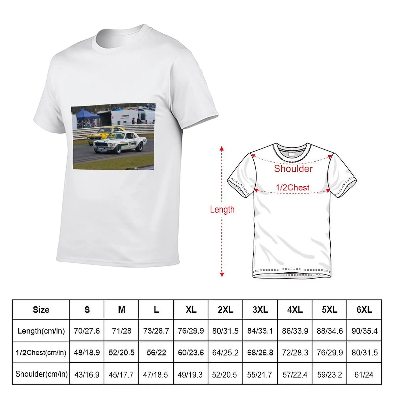 Geoghegan Stang and Beechey Monaro T-Shirt Luxury man Short sleeve tee black t shirts for men