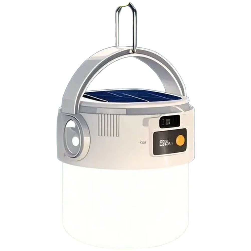 For Rainy Weather LED Tent Light Rechargeable Lantern Built-in Lithium Battery Dual Light Modes Adjustable Color Temperature