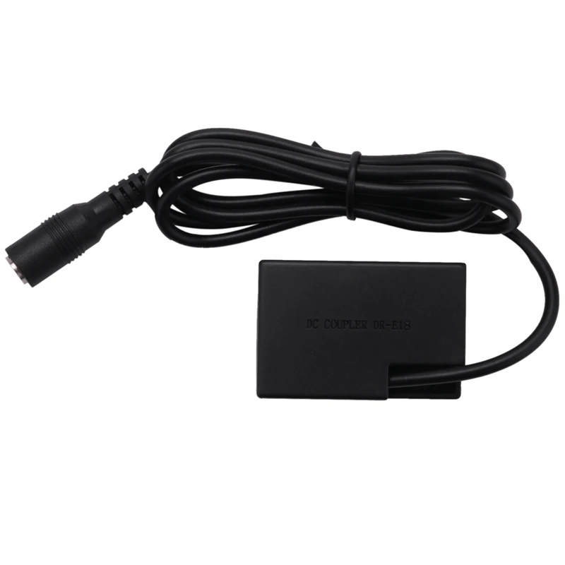 ACK-E18 แหล่งจ่ายไฟ AC LP-E17 Dummy แบตเตอรี่อะแดปเตอร์ชาร์จกล้องสําหรับ Canon 200D 800D 760D 750D 77D M6 M5 /Rebel T7I T6S T6I 8