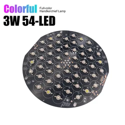 stage lightRepair parts Colorful 54x3w RGBW 54 LED Cast Alminum Handkerchieflamp lED Board