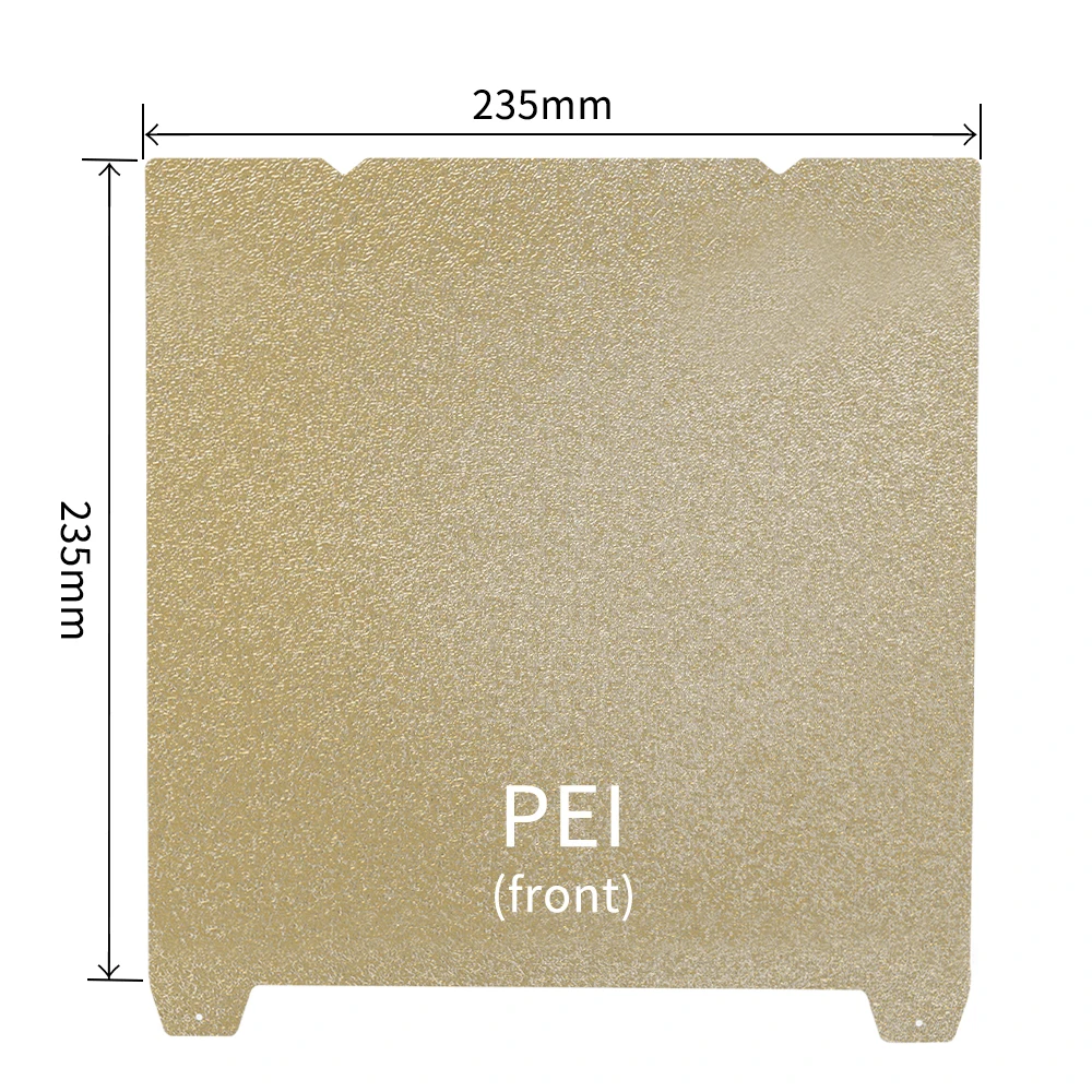 Double sided PEI hot bed sticker 235x235mm For Ender 3/Ender 3 Pro/Ender 3 V2/Ender 3 Neo 3d printer