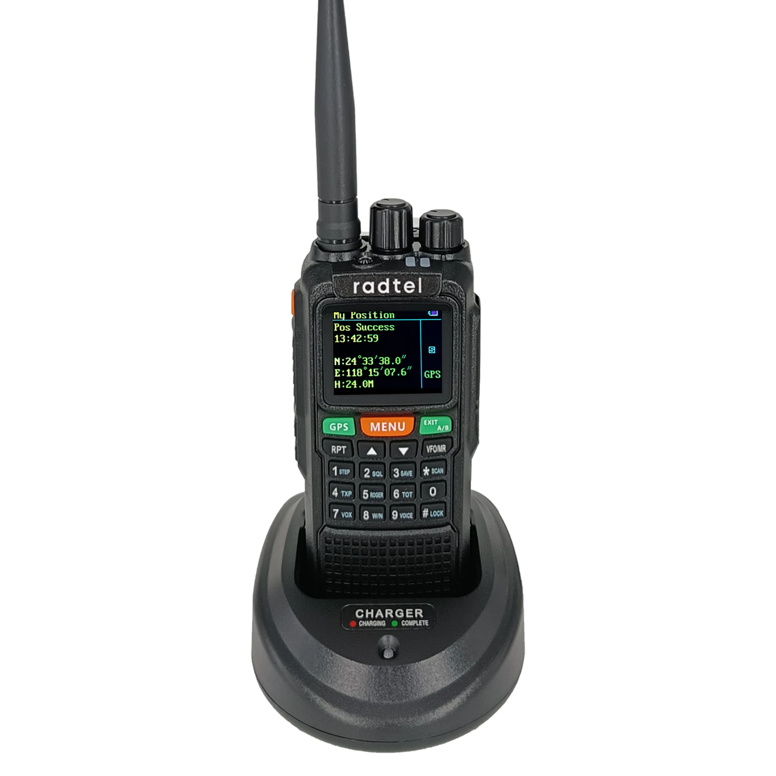 Imagem -04 - Radtel Rt69 Gps 10w Bandas Amador Presunto Rádio em Dois Sentidos 999ch Banda de ar Walkie Talkie Sos Cor Lcd Varredor da Polícia Aviação Banda