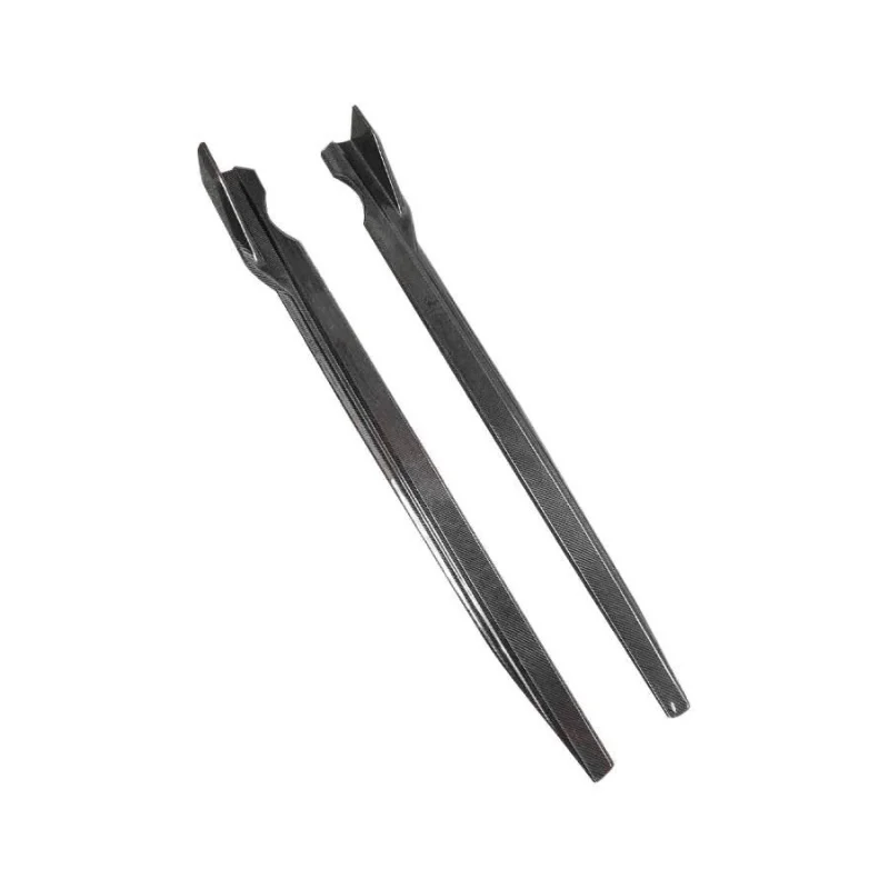 

Suitable for BMW X6 G06 Modified Carbon Fiber Black Warrior Style Side Skirts Skirt Edge 2019+