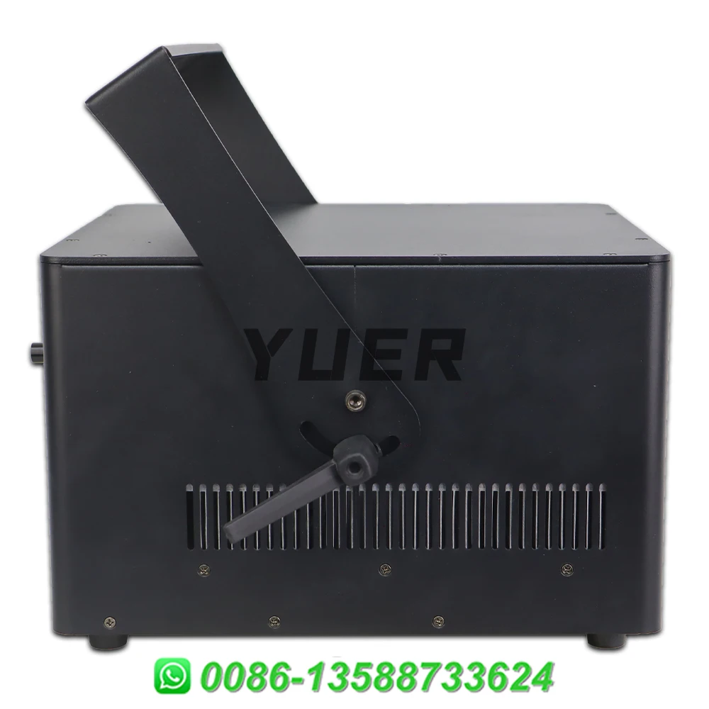 YUER APP Control 10W 15W RGB Laser Projector Light RGB Animation Beam Scanner Stage Light With RJ45+ILDA DMX512 DJ Disco Wedding