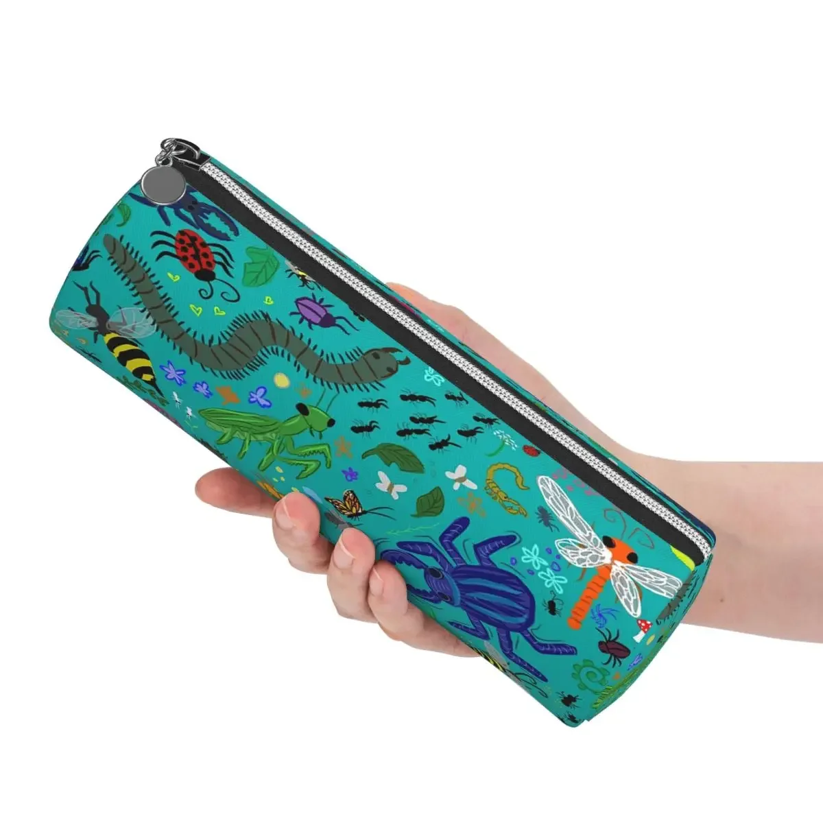 Bugs Pencil Cases Pen Holder Cylinder Pen Box Pencil Bag for Studen Stationery Supplies