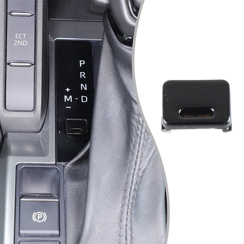 

ABS Black For Toyota Land Cruiser Prado 250 LC250 2024+ Car Shift Lock Release Button Cover Sticker Car Interior Accessories