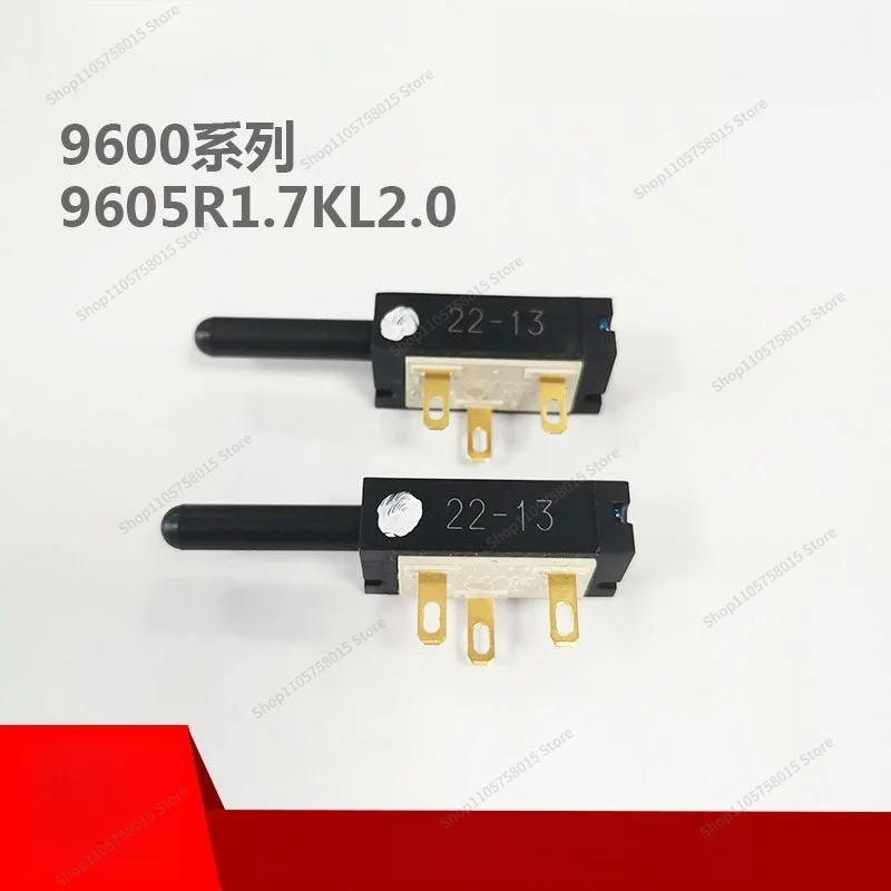 For BEI Potentiometer 9605R1.7KL2.0 Slide Valve Potentiometer Self-Reset Potentiometer Assembly Displacement Sensor