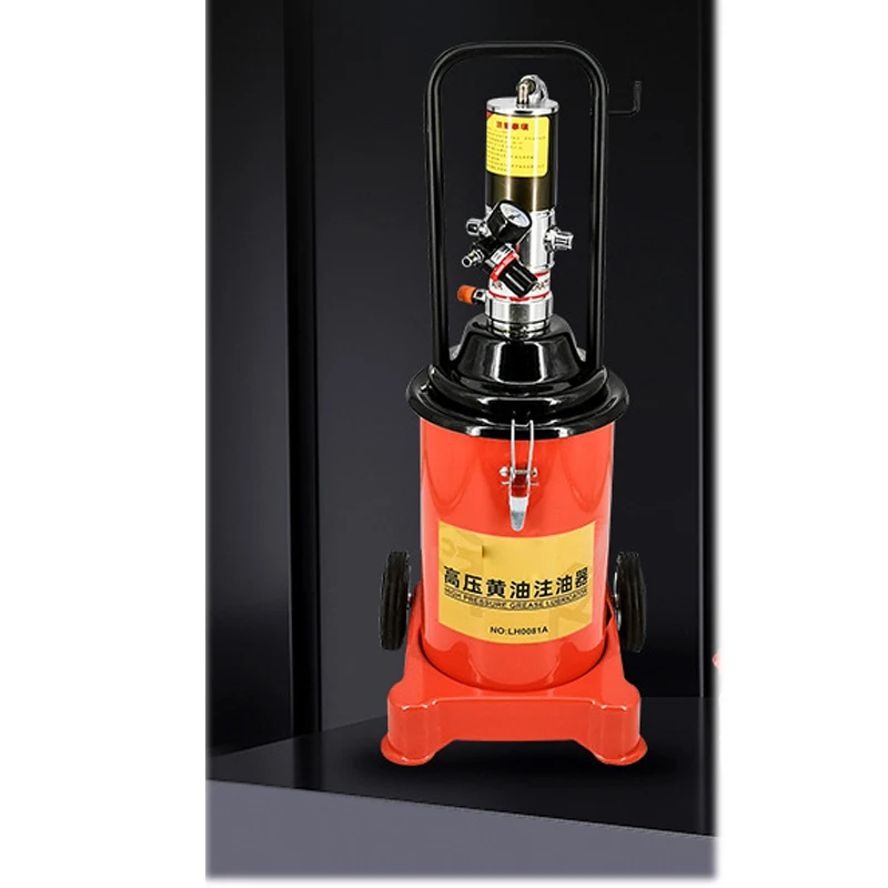 35L Pneumatic Grease Machine 360° Universal Automatic Oiler For Construction Vehicles & Workshops