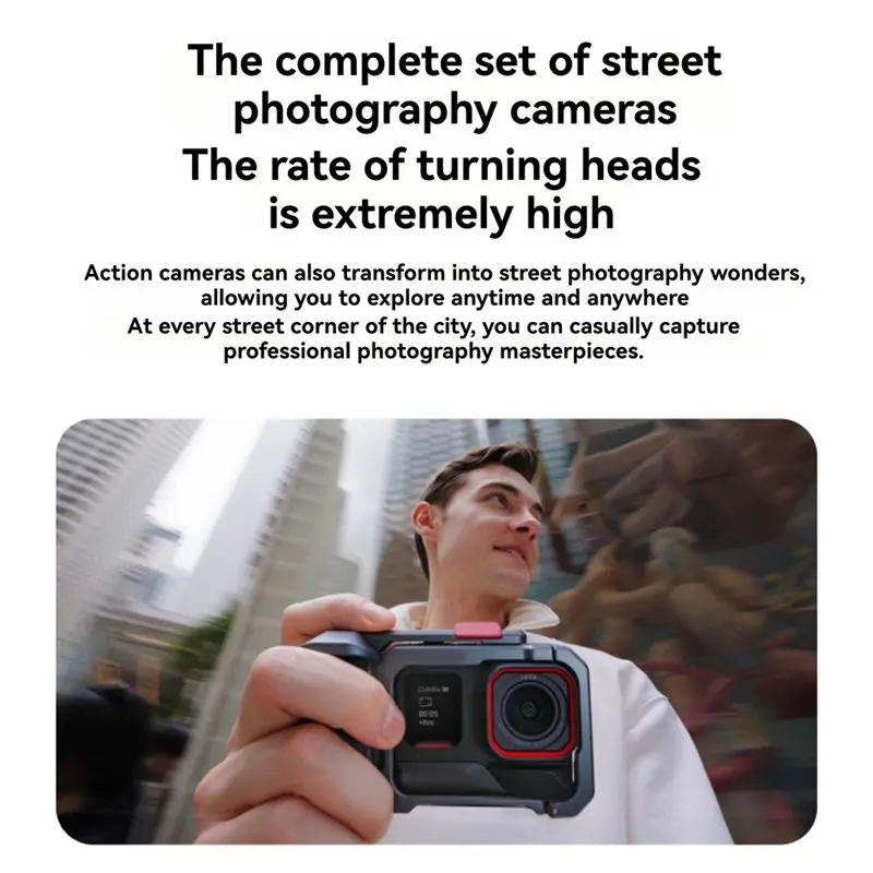 ABVO-Expandable Accessories Kit For Ace Pro 2/Ace Pro/Grip Camera Frame& For Enhanced Filming Experience A