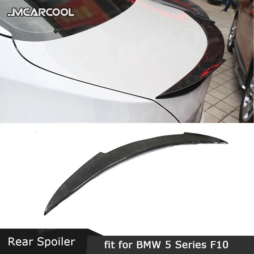 Carbon Fiber Rear Spoiler For BMW 5 series F10 F18 520i 528i 530i 535i 550i 2010-2018 Boot Trunk Exterior Decoration